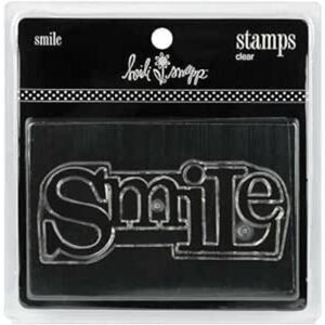 Heidi Swapp SMILE Clear Stamp #HS64217 40861642179